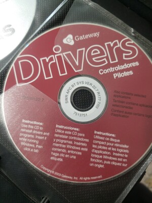 Vintate Gateway System Restoration CD Version 22.7 Sealed 2003