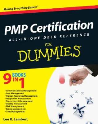 PMP Certification All-In-One Desk Reference For Dummies - Paperback - GOOD