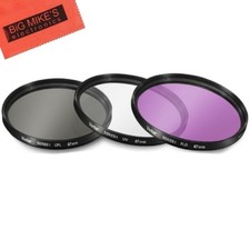 67mm Multi-Coated 3 Piece Filter Kit UV-CPL-FLD for Nikon CoolPix P900...