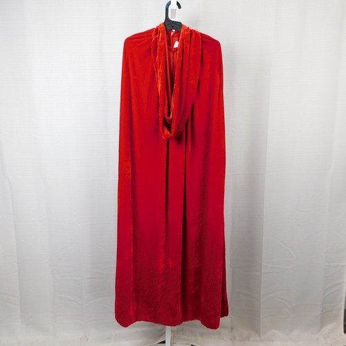 Halloween Adult Velvet Red Hooded Halloween Cape - Hyde & EEK! Boutique #2160 - 第 4/8 張圖片