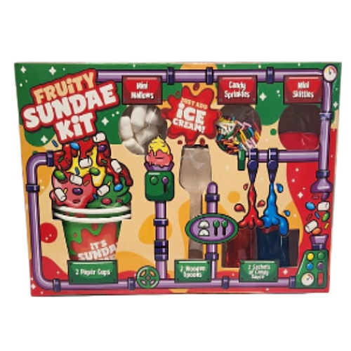 Fruity Sundae 58g Set Mini Marshmallows Candy Sprinkles Kegel Sirup & mehr - Bild 3 von 5