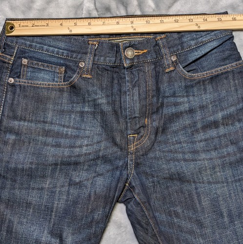 American Eagle Jeans Herren 30x30 Blau Relaxed Original Straight Dark Wash Denim - Bild 6 von 13