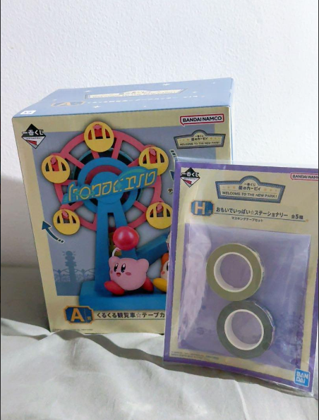 Ichiban kuji Kirby of the Stars Kuru-kuru Ferris Wheel☆Tape