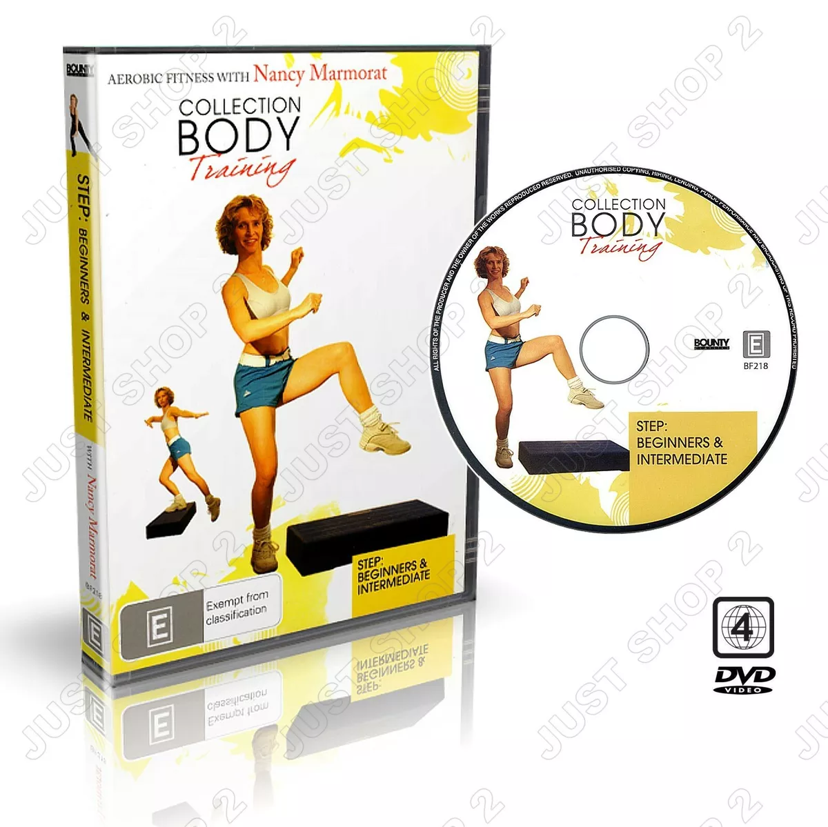 Step Aerobics Exercise DVD Beginners Intermediate Workout