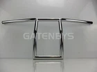 New T-BAR Motorcycle Handlebar 7/8' Universal 10' Rake Pull Back Custom Chopper