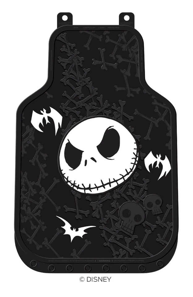 Nuevo juego de alfombrillas fundas de asiento de coche Pesadilla antes de Navidad para Ford de 10 piezas Foto 3 de 4