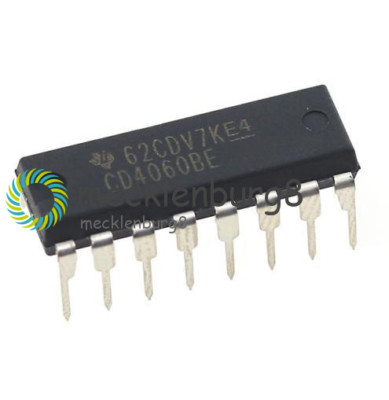 5PCS NEW CD4060BE CD4060 Ripple Carry Binary Counter IC DIP-16 pin Low Power