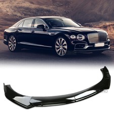 Front Bumper Lip Splitter Spoiler Body Kits Glossy Black For Bentley Flying Spur Front Bumper Lip Splitter Spoiler Body Kits Glossy Black For Bentley Flying Spur
