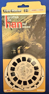 SEALED C363 Caves of Han-Sur-Lesse Grottes de Belgium view-master 3 Reels Pack