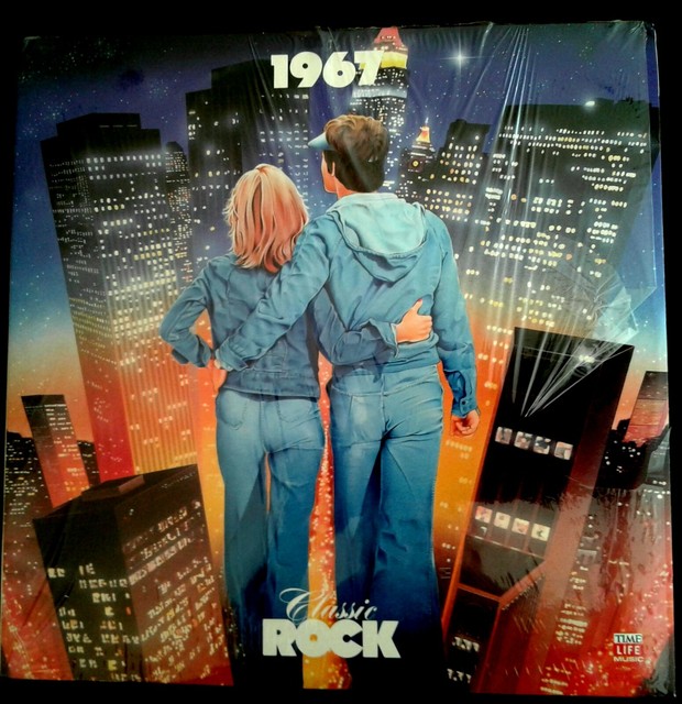 CLASSIC ROCK 1967 TIME LIFE 2LP COMPILATION. 1988 OUT OF PRINT