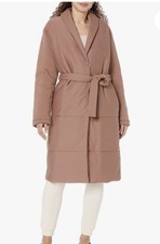 Amazon Essentials Women's Relaxed-fit Water-resistant Trench Coat Light Brown Xs