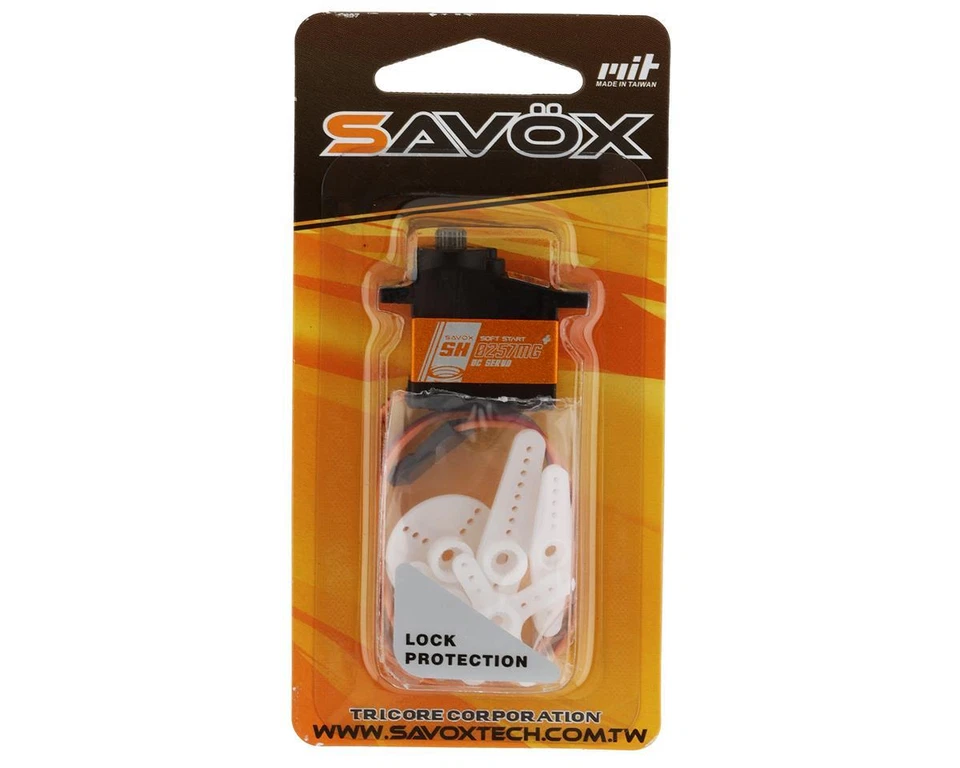Savox SH-0257MGP Micro Digital Metal Gear Air Heli Servo .09 sec / 30 oz/in @ 6V - Image 3 of 3