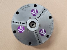MicroCentric 6-120 lathe chuck with inbuilt air cylinder, 6" dia
