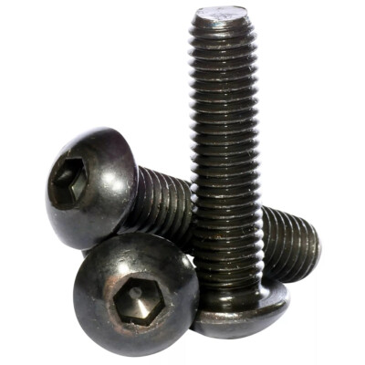 M1.6 M2 M3 M4 M5 M6 M16 Allen Key Bolts High Strength 12.9 Half Round Head Screw