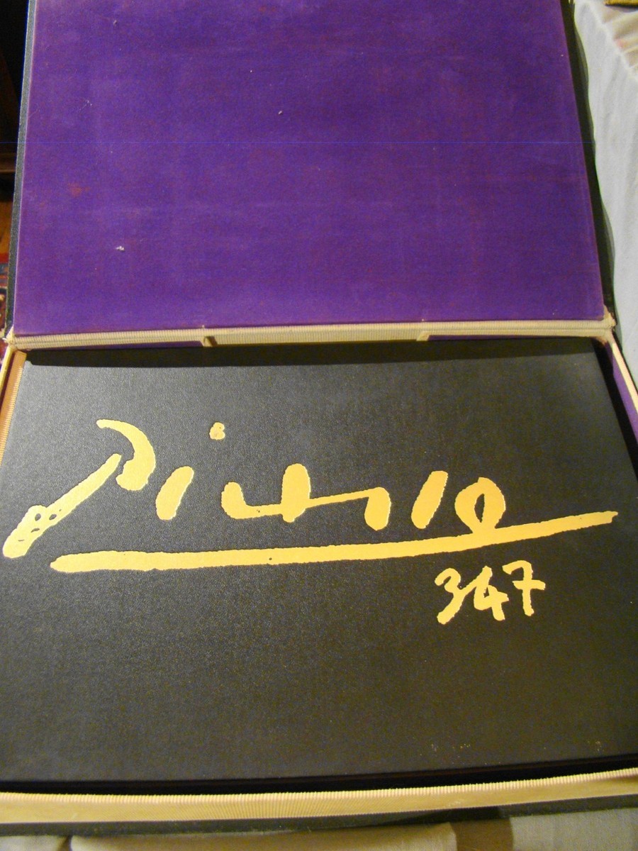 Pablo Picasso. Picasso 347. 1st Ed 2v. 1970 Erotic Illustrations