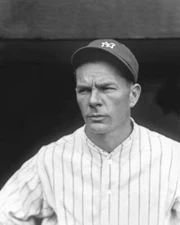 Cedric M Durst of the New York Yankees in 1928 Baseball Old Photo