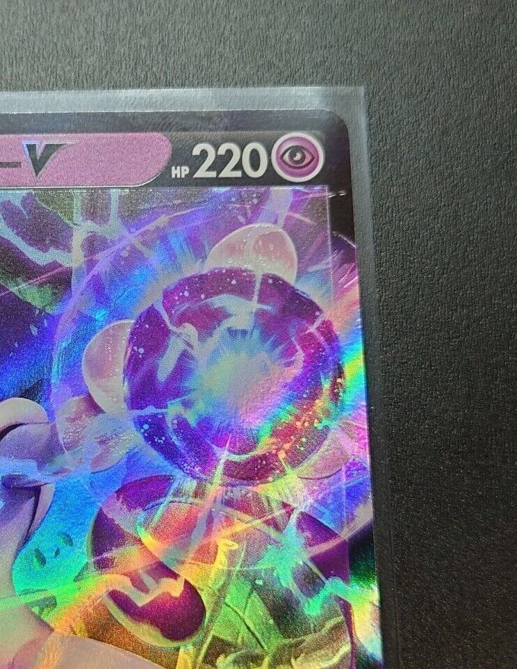 Pokemon 2022 S10b Pokemon GO Mewtwo V Holo Card #030/071