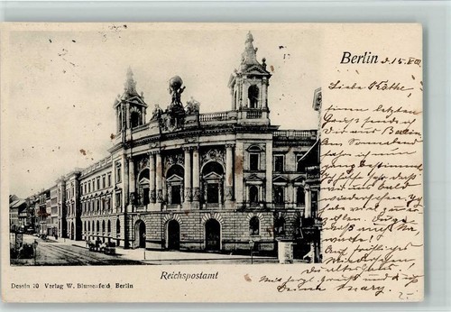 10080447 - 1000 Berlin Mitte Reichspostamt Postamt
