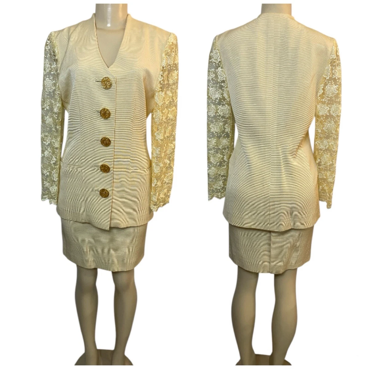 Gold Formal Vintage Suits, Sets & Suit Separates for Women for sale | eBay