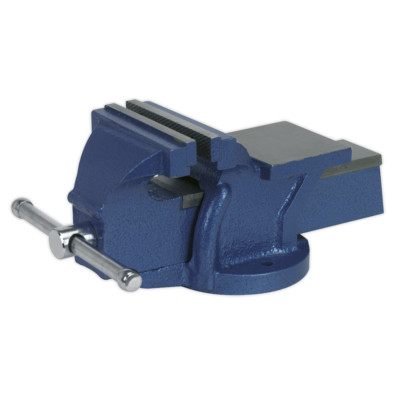Vice 125mm Fixed Base - Sealey CV125E New