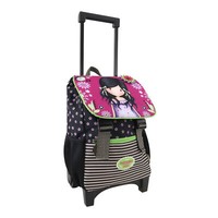 Santoro Trolley Rucksack With Flap - Gorjuss Fiesta - You Brought Me Love