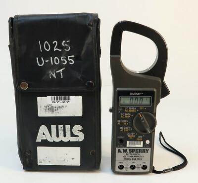AW Sperry DSA-2003 AC/DC Digital Volt-Ohm Ammeter