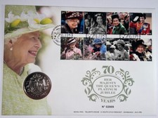Royal Mail-Her Majesty The Queen Platinum Jubilee 2022 &pound;5 Cover Limited Edition