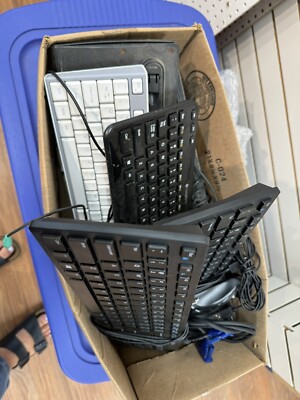 lot of keyboards and mouses- dell, logitec compaq 