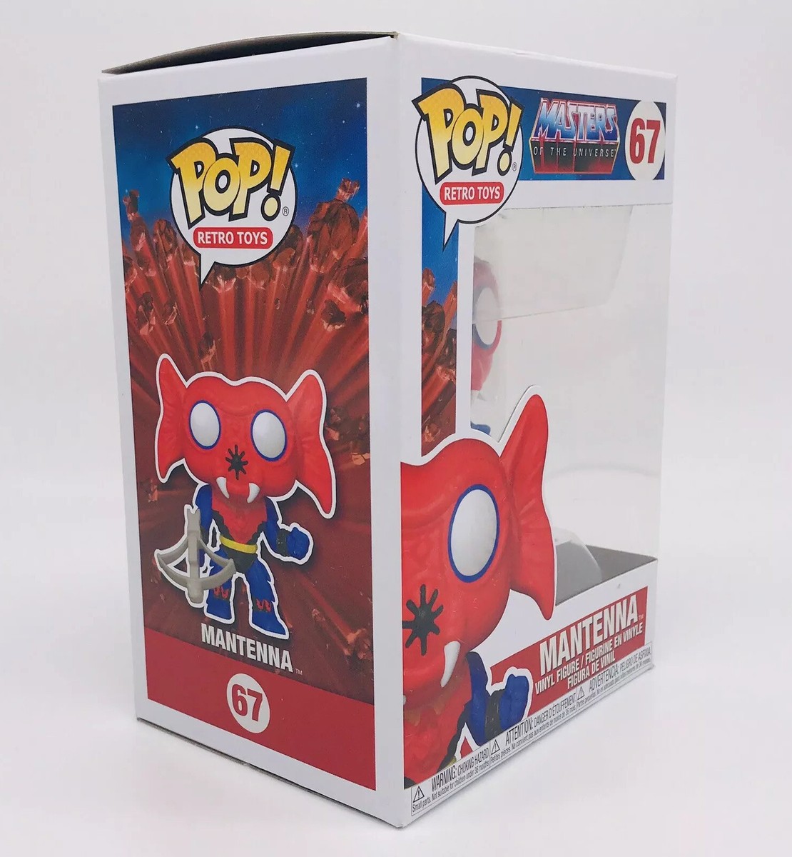 Funko Pop Masters Of The Universe Mantenna 67 THE EVIL HORDE Vinyl