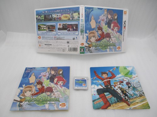 Nintendo DS Tales of Tempest Hearts Innocence & 3DS Reve Unitia Abyss 6pcs Japan - Picture 15 of 16