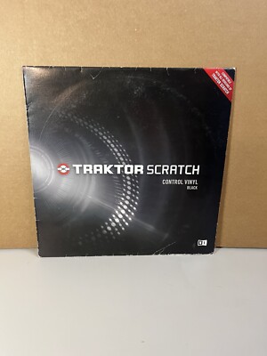 NO ARTIST Traktor Scratch Control Vinyl MK2 Black RAP Hip Hop TECHNICAL DJ 