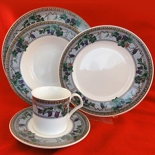 Mikasa Royal Harvest DX007 Salatteller 8,4" Hergestellt in Japan NEU NIE BENUTZT - Bild 2 von 7