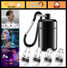 High Fidelity Concert Earplugs - Noise Reduction 24dB for Musicians, DJs, Festiv