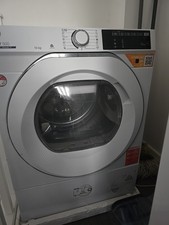 Hoover H-Dry 500 NDE H10A27CE-80 Heat Pump Remote 10kg Tumble Dryer White Used