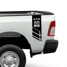 Aftermarket Back Door Side Decal For Dodge Ram 1500 2500 Hemi Rebel 5.7l Aftermarket Back Door Side Decal For Dodge Ram 1500 2500 Hemi Rebel 5.7l