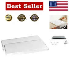 Universal Fit White Stove Burner Covers - Protect and Enhance Kitchen Style