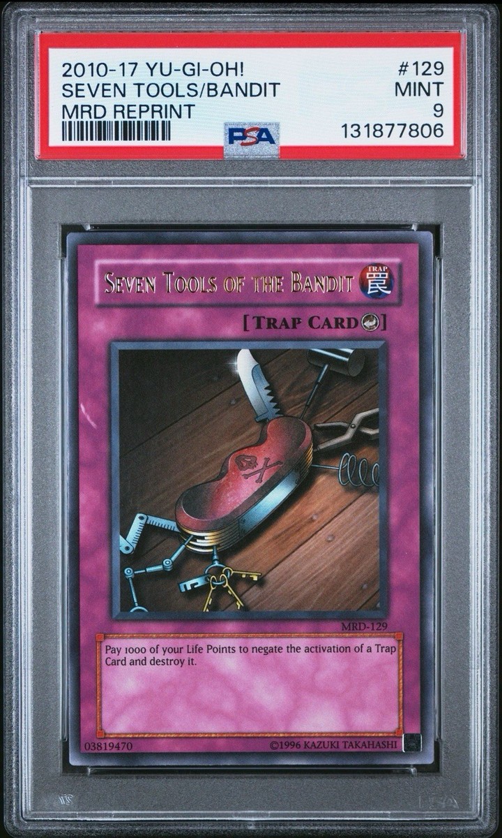遊戯王OCG デュエルモンスターズ Seven Tools of the Bandit 1st Edition Seven Tools of the Bandit MRD-129 Metal Raiders Unlimited