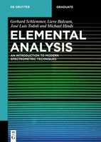 Elemental Analysis An Introduction To Modern Spectrometric Techniques Buch 2019