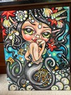 ORIGINAL OIL PAINTING OUTSIDER  ABSTRACT ART — photo 1