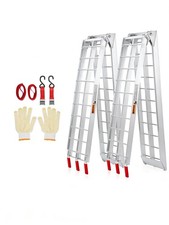 2Pcs 1500 lbs Loading Ramps Foldable Ramps for ATV/UTV Motorcycles Pickup Trucks