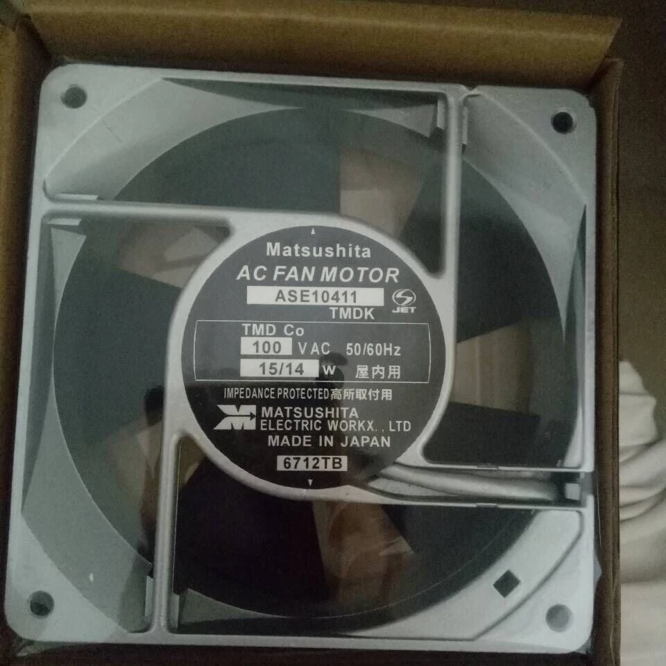 1Шт новый оригинальный Matsushita ASE10411 100V 15/14W 120 * 120 * 38 ММ вентилятор хорошее состояние # - Изображение 2 из 2