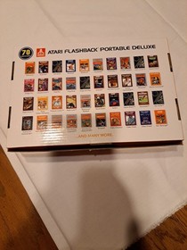 Official Atari Flashback Portable Deluxe Handheld Console 70 Built In Games