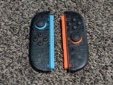 Custom Transparent Smokey Gray Nintendo Switc...