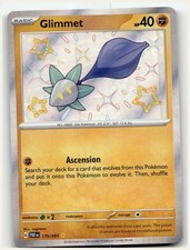 Pokemon Glimmet 179/91 Paldean Fates EN Holo LP
