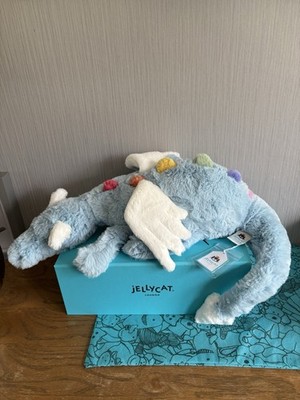 Jellycat großer Himmelsdrache neu mit Etikett alle Codes auf Fotos nur ausgestellt brandneu