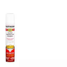 24 Oz. Turbo Spray System Gloss White Spray Paint 6 Pack 