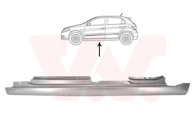 VAN WEZEL Seitenschweller links passend für VW Golf VI Variant AJ5 1K5 1K2 - Bild 1 von 1