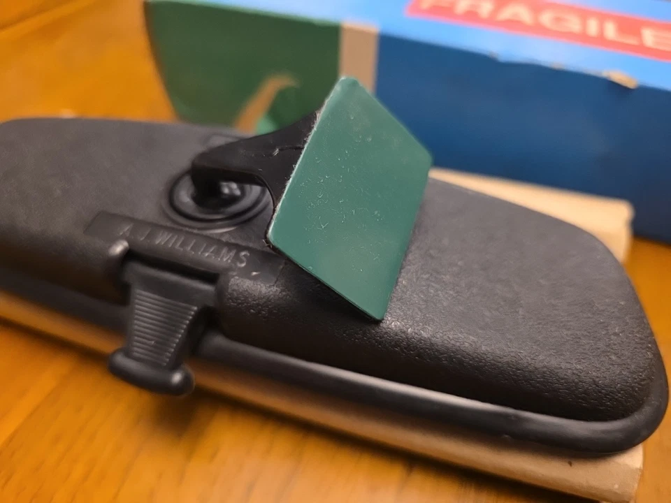 Genuine NOS Austin Rover Metro AHU1084 Rear View Mirror Interior With Dim Dip - Image 3 of 4