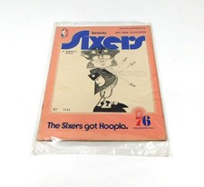 1970-71 Baltimore Bullets vs Philadelphia 76ers ABA Basketball Playoff Program