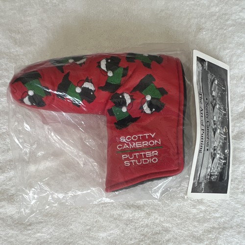 *NEW* 2004 Scotty Cameron Holiday “Red Scotty Dog” Putter Headcover